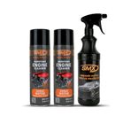 Smx Susuz Motor Temizleme Spreyi 2 Adet 500 Ml - Seramik Katkılı Hızlı Ve Pratik Cila