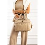 Sn 1416 Kadın Kol Çantası Omuz Çantası El Çantası Astarlı - One Size - Kum