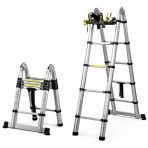 Sn-29682 3.2+3.2 Metre Teleskopik Merdiven Karavan & Tekne Katlanır Alüminyum