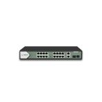 Sn-Gs1300-20Fp 16 X 10/100 /1000M Poe Port + 2 X Uplink Port + 2 X Fiber Port 300 Watt Poe Switch