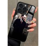 Snacase Apple iPhone 11 Pro ile Uyumlu Atatürk Poster Tasarımlı Glossy Premium Kılıf, Siyah