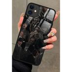 Snacase Apple iPhone 11 Uyumlu Atatürk Poster Tasarımlı Glossy Premium Kılıf, Siyah