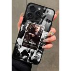 Snacase Apple iPhone 14 Pro ile Uyumlu Atatürk Poster Tasarımlı Glossy Premium Kılıf, Siyah