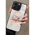Snacase Apple iPhone 15 Pro Max ile Uyumlu Taraftar Tasarımlı Glossy Premium Kılıf, Galatasaray