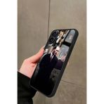 Snacase iPhone 16 Plus ile Uyumlu Atatürk Poster Tasarımlı Glossy Premium Kılıf, Siyah