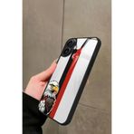 Snacase iPhone 16 Uyumlu Kartal Tasarımlı Glossy Premium Kılıf, Beşiktaş, Çift Katmanlı