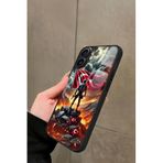 Snacase iPhone 16 Uyumlu Türk Bayrağı Tasarımlı Glossy Premium Kılıf, Çift Katmanlı, Siyah