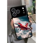 Snacase iPhone 17 Pro Max ile Uyumlu Türk Bayrağı Tasarımlı Glossy Premium Kılıf, Siyah