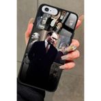 Snacase iPhone 6s Plus ile Uyumlu Atatürk Poster Tasarımlı Glossy Premium Kılıf, Siyah