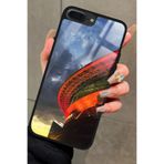 Snacase iPhone 7 Plus ile Uyumlu Stadyum Tasarımlı Glossy Premium Kılıf, Galatasaray