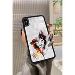 Snacase iPhone X ile Uyumlu Aslan Tasarımlı Glossy Premium Kılıf, Galatasaray