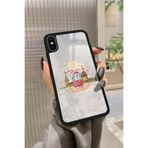 Snacase iPhone Xs ile Uyumlu Taraftar Tasarımlı Glossy Premium Kılıf, Galatasaray