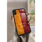Snacase iPhone Xs Max ile Uyumlu Aslan Tasarımlı Glossy Premium Kılıf, Galatasaray