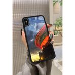 Snacase iPhone Xs Max ile Uyumlu Stadyum Tasarımlı Glossy Premium Kılıf, Galatasaray - 577