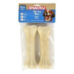 Snacky 2x145 gr Beyaz Preslenmiş Yüksek Proteinli Köpek Çiğneme Kemiği