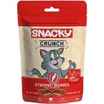Snacky 60 gr Crunch Strong Tavuklu ve Peynirli Kemik Sağlığı Kedi Ödülü