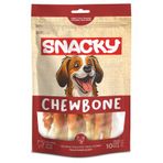 Snacky Chew Bone Tavuk Sargılı Çubuk 10x13 cm Köpek Ödül Maması