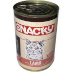 Snacky Chunk Gravy Soslu Kuzu Etli 400 gr Yavru Kedi Konserve Yaş Maması