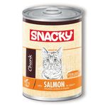 Snacky Chunk Sterilised Somonlu Kısırlaştırılmış 400 gr Kedi Konservesi