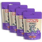 Snacky Crunch Kedi Ödül Maması - Hair & Skin Care - Tavuklu - 4'lü Paket