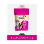 Snacky Crunch Strong Bones - Güçlü Kemikler Tavuklu Peynirli Kedi Ödül Maması 60 gr