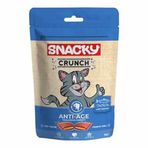 Snacky Crunch Yaşlanma Karşıtı Somonlu 10x60 gr Kedi Ödülü
