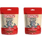 Snacky Güçlü Kemikler 2x60 gr Kedi Ödül Maması