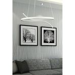 Snake Beyaz Renk Beyaz Ledli - Cafe - Mutfak - Salon Led Avize Beyaz