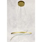 Snake Modern Tasarım Eskitme Renk Beyaz Ledli Yatak Odası - Cafe - Mutfak - Salon LED Avize - Metal