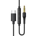 SNANSHI Mikrofonlu Aux Kablosu - Aux - USB C'ye Mikrofonlu Beats Kulaklık Studio 3 Solo 3 Pro Detoks Mixr Yönetici Hapı Inline mikrofon ve Kontrollerle Uyumlu - 4FT