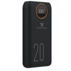 Snapron Snp-3013 20.000 Mah Lcd Ekran Dahili Kablolu 22.5W Hızlı Şarj Powerbank