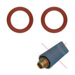 Snapworld-Kaffee 2 x Conta O Halkası Buhar için Ütü İstasyonu Depo Kilidi için Ütü (D39) Çap = 3/8 Rowenta ve diğerleri için yedek olarak uyumlu