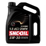 Snc-Oil 1.5 Dci Own 5W/30 5 lt Motor Yağı