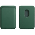 Sneezy İphone 13 Mini-13-13 Pro-13 Pro Max Uyumlu Birinci Sınıf Magsafe Cüzdan Magsafe Deri Kartlık Haki