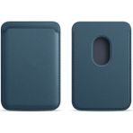 Sneezy Iphone 14-14 Plus-14 Pro-14 Pro Max Uyumlu Birinci Sınıf Magsafe Cüzdan Magsafe Deri Kartlık - Mavi