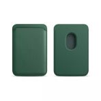 Sneezy İphone 15-15 Plus-15 Pro-15 Pro Max Uyumlu Birinci Sınıf Magsafe Cüzdan Magsafe Deri Kartlık Haki
