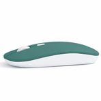 Sneezy Profesyonel Kablosuz Mouse Bluetooth Dongle Destekli Şarjlı Batarya Sessiz ve Ergonomik Tasarım Haki