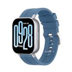 Sneezy RRedmi Watch 5 Active RRedmi 5 Lite İle Uyumlu Kordon NovaGT Metal Tokalı Yumuşak Silikon Kordon Mavi
