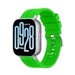 Sneezy RRedmi Watch 5 Active RRedmi 5 Lite İle Uyumlu Kordon NovaGT Metal Tokalı Yumuşak Silikon Kordon Yeşil