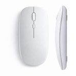 Sneezy Tablet ve Telefon İçin Bluetooth Mouse iOS Android Uyumlu Şarjlı Batarya USB Dongle ve Kablo Dahil Gümüş