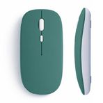 Sneezy Tablet ve Telefon İçin Bluetooth Mouse iOS Android Uyumlu Şarjlı Batarya USB Dongle ve Kablo Dahil Haki