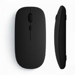 Sneezy Tablet ve Telefon İçin Bluetooth Mouse iOS Android Uyumlu Şarjlı Batarya USB Dongle ve Kablo Dahil Siyah