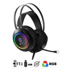 SNEXPRES Gaming Oyuncu Kulaklık USB Girişli Işıklı Mikrofonlu Oyuncu Kulaklıgı
