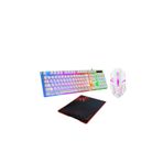 SNEXPRES Profesyonel Gaming Rgb Işıklı Kablolu Klavye Beyaz