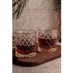 Snippy Madrid - 2'li Cam Bardak 250 ml El Yapımı Meşrubat Bardağı