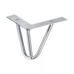 Snn - Mil 15 cm Krom - Metal Ayak - 5 Adet