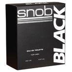 Snob Black EDT 100 ml Erkek Parfüm