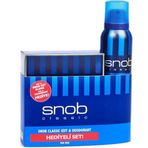 Snob Classic EDT 100 ml Erkek Parfümü + 150 ml Deodorant Hediyeli Set