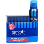 Snob Classic Kofre 100 ml Erkek Parfümü + 150 ml Deodorant Seti