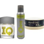 Snob Iq EDT Parfüm 100 ml + Deodorant 150 ml + Men Pro Hair Mat Wax Krem 150 gr